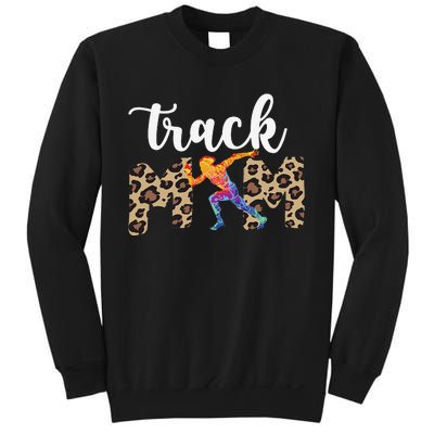 Track Mom Of A Track And Field Athlete Track Mama Sweatshirt