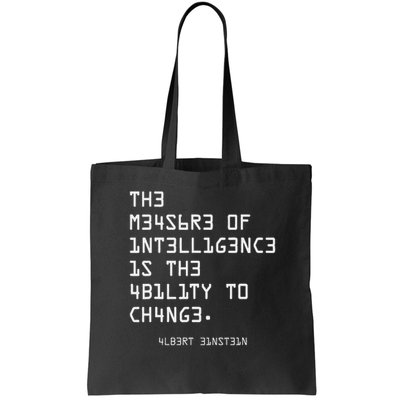 The Measure Of Intelligence, Motivation, Inspiration Bag