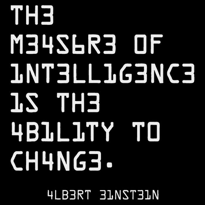 The Measure Of Intelligence, Motivation, Inspiration Bag