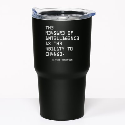 The Measure Of Intelligence, Motivation, Inspiration Tumbler