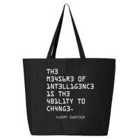 The Measure Of Intelligence, Motivation, Inspiration 25L Jumbo Tote