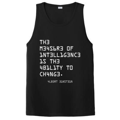 The Measure Of Intelligence, Motivation, Inspiration PosiCharge Competitor Tank