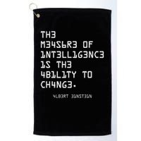 The Measure Of Intelligence, Motivation, Inspiration Golf Towel