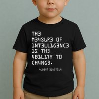 The Measure Of Intelligence, Motivation, Inspiration Toddler T-Shirt