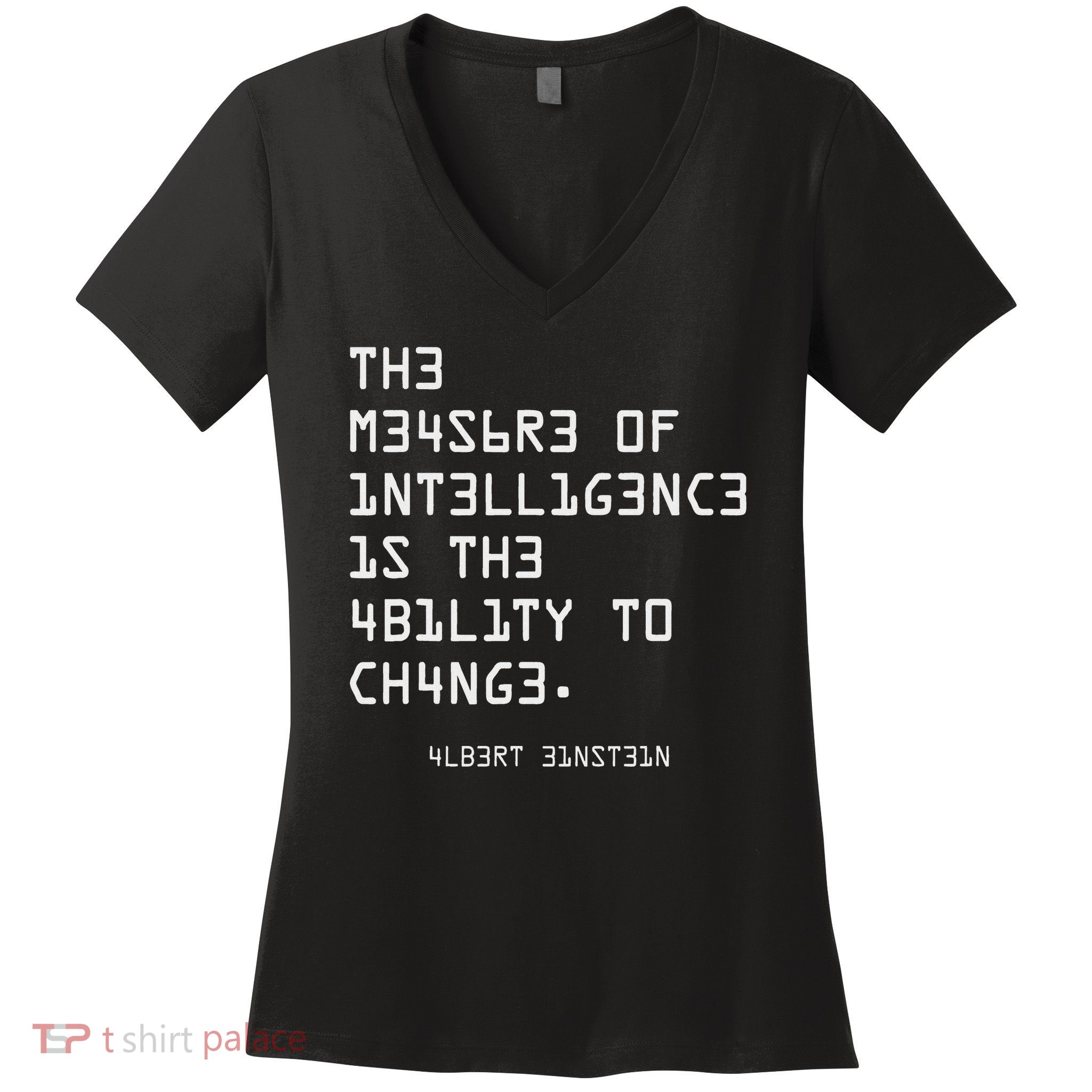 The Measure Of Intelligence, Motivation, Inspiration Women's V-Neck T-Shirt