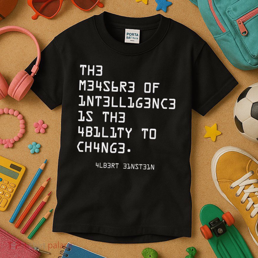 The Measure Of Intelligence, Motivation, Inspiration Kids T-Shirt