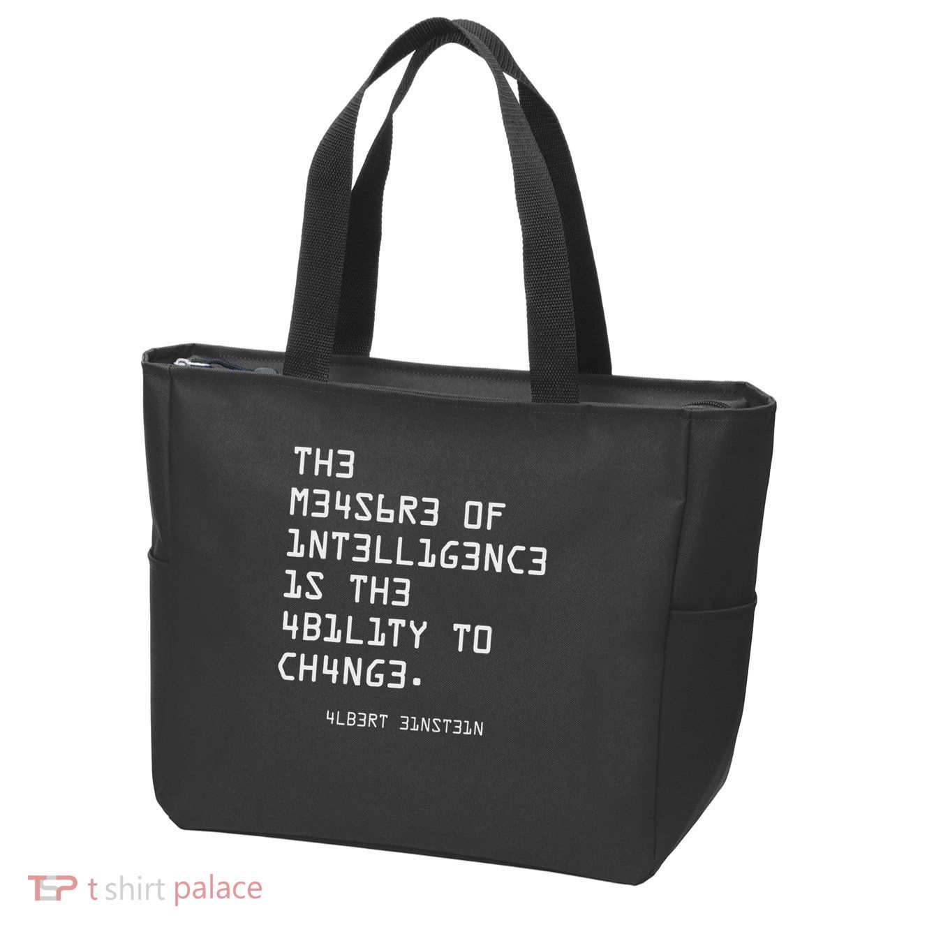 The Measure Of Intelligence, Motivation, Inspiration Zip Tote Bag