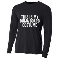 This My Ouija Board Costume Lazy Halloween Costume Funny Halloween Costume Cooling Performance Long Sleeve Crew