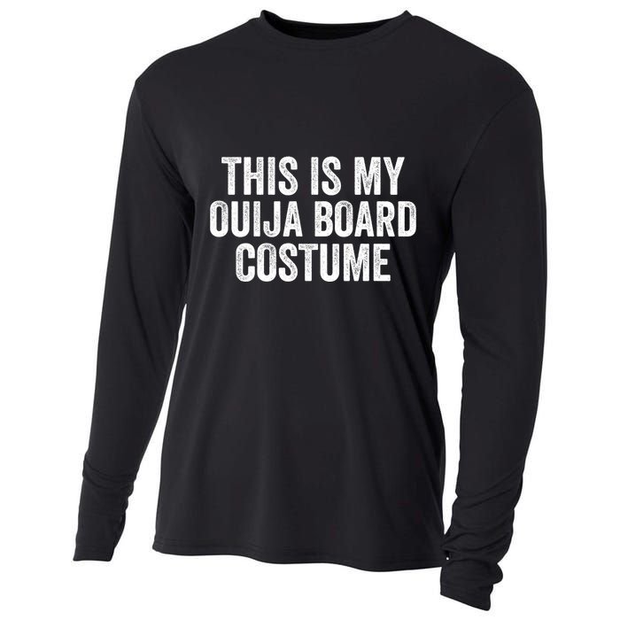 This My Ouija Board Costume Lazy Halloween Costume Funny Halloween Costume Cooling Performance Long Sleeve Crew