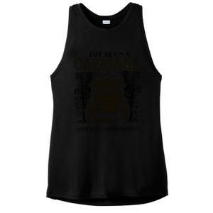 Take Me On The Carriage Ride Service Of Colin Carriage Ladies PosiCharge Tri-Blend Wicking Tank