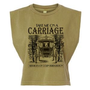 Take Me On The Carriage Ride Service Of Colin Carriage Garment-Dyed Women's Muscle Tee