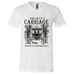 Take Me On The Carriage Ride Service Of Colin Carriage V-Neck T-Shirt