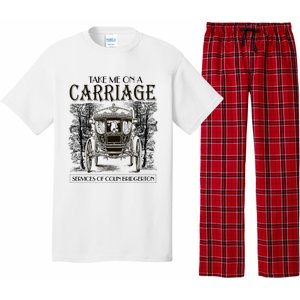 Take Me On The Carriage Ride Service Of Colin Carriage Pajama Set