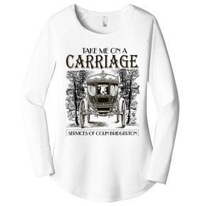 Take Me On The Carriage Ride Service Of Colin Carriage Women's Perfect Tri Tunic Long Sleeve Shirt