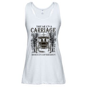 Take Me On The Carriage Ride Service Of Colin Carriage Ladies Essential Flowy Tank