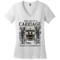 Take Me On The Carriage Ride Service Of Colin Carriage Women's V-Neck T-Shirt