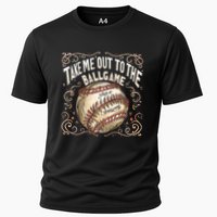 Take Me Out To The Ball Game Baseball Retro Performance Shirt
