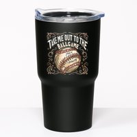 Take Me Out To The Ball Game Baseball Retro Tumbler