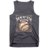 Take Me Out To The Ball Game Baseball Retro Tank Top