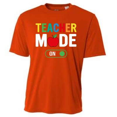 Teacher Mode On Cooling Performance Crew T-Shirt