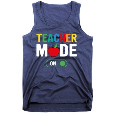 Teacher Mode On Tank Top