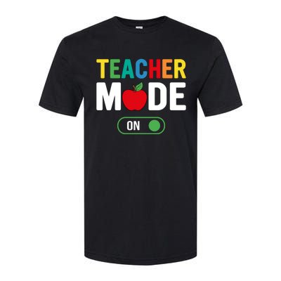 Teacher Mode On Softstyle® CVC T-Shirt