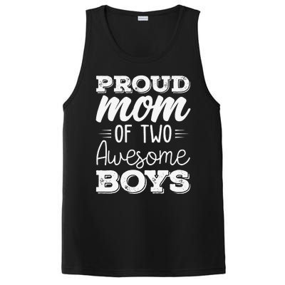 Two Mom of 2 Mother's Day PosiCharge Competitor Tank