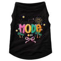 Teacher Mode Off End Of The Year Hello Summer Doggie Tank