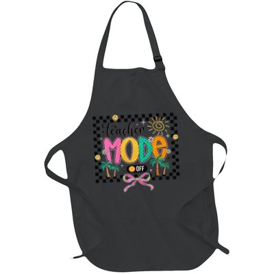 Teacher Mode Off End Of The Year Hello Summer Apron