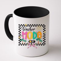 Teacher Mode Off End Of The Year Hello Summer Mug