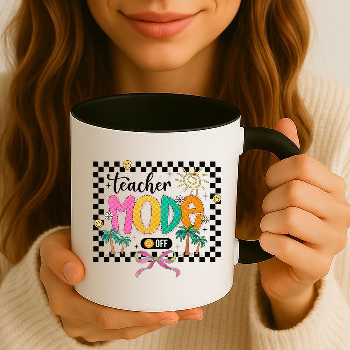 Teacher Mode Off End Of The Year Hello Summer Mug
