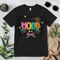 Teacher Mode Off End Of The Year Hello Summer Premium T-Shirt