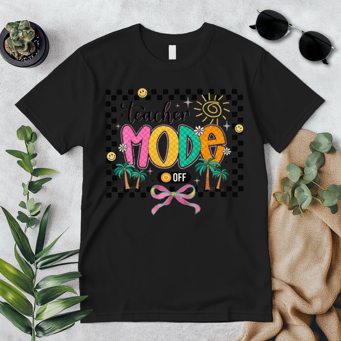 Teacher Mode Off End Of The Year Hello Summer Premium T-Shirt
