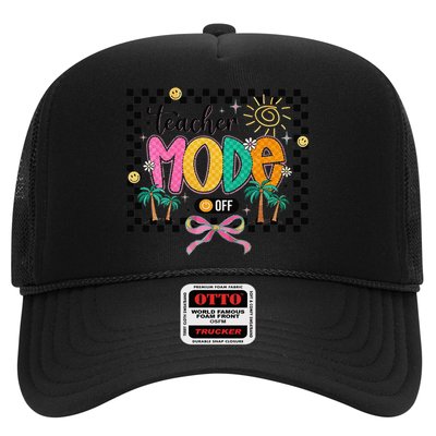 Teacher Mode Off End Of The Year Hello Summer Hat