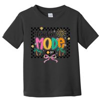 Teacher Mode Off End Of The Year Hello Summer Toddler T-Shirt