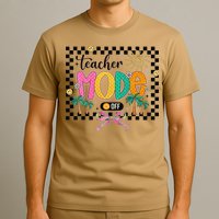 Teacher Mode Off End Of The Year Hello Summer T-Shirt