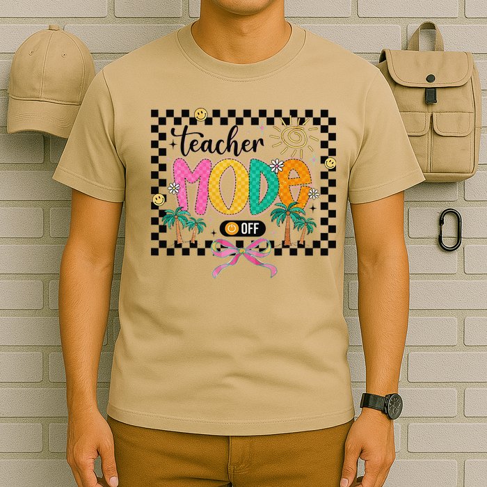 Teacher Mode Off End Of The Year Hello Summer T-Shirt