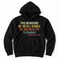The Measure Of Intelligence Is The Ability To Change Vintage Hoodie