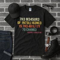 The Measure Of Intelligence Is The Ability To Change Vintage Tall T-Shirt