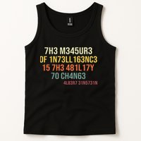 The Measure Of Intelligence Is The Ability To Change Vintage Tank Top