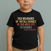 The Measure Of Intelligence Is The Ability To Change Vintage Toddler T-Shirt