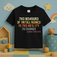 The Measure Of Intelligence Is The Ability To Change Vintage Toddler T-Shirt