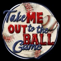 Take Me Out To The Ball Game Baseball Vintage Player Fans Long Sleeve Shirt