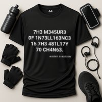 The Measure Of Intelligence Is The Ability To Change Cooling Performance Crew T-Shirt