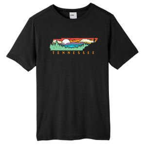 Tennessee Mountains & Outdoors State Pride Nature Graphic Tall Fusion ChromaSoft Performance T-Shirt