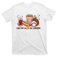 Take Me Out To The Ball Game Baseball Player Fans Lover T-Shirt