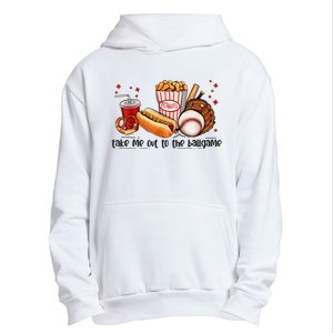 Take Me Out To The Ball Game Baseball Player Fans Lover Urban Pullover Hoodie