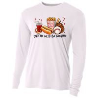 Take Me Out To The Ball Game Baseball Player Fans Lover Cooling Performance Long Sleeve Crew