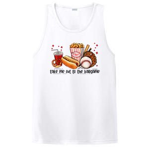 Take Me Out To The Ball Game Baseball Player Fans Lover PosiCharge Competitor Tank