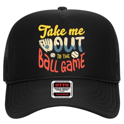 Take me out to the ball game for a Baseball Fan Baseball Hat